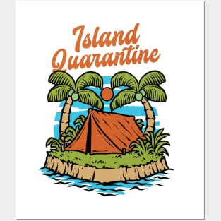 Island Quarantine Posters and Art